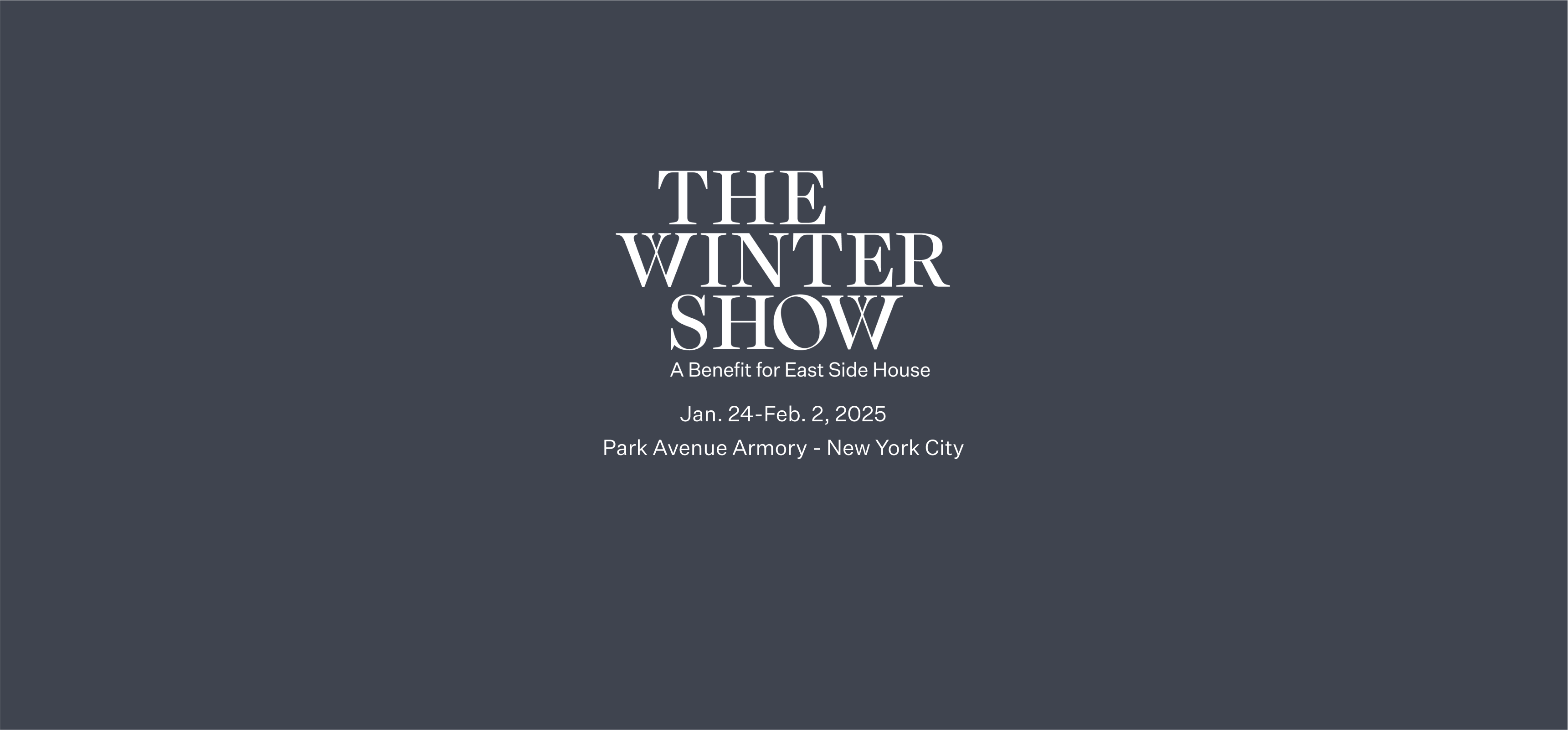 THE WINTER SHOW 2025
